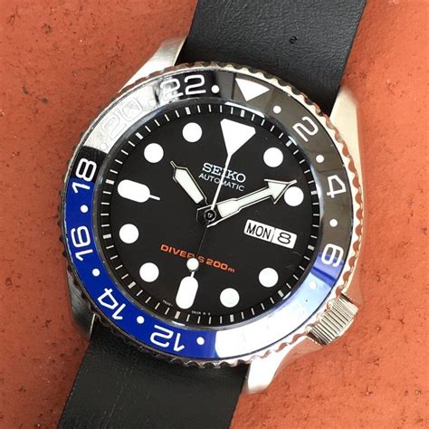 seiko rolex batman|seiko 5 batman bezel.